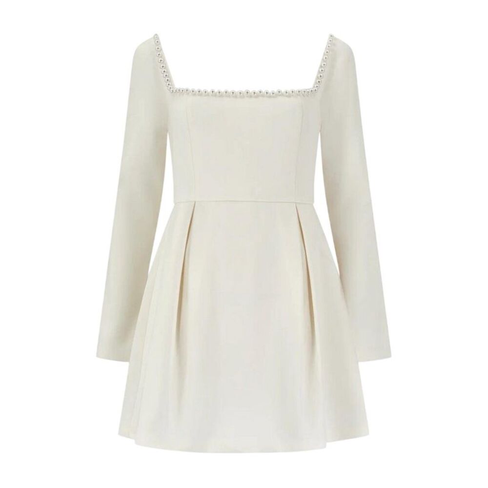 Odd Muse Womens/Ladies The Ultimate Pearl Mini Dress / White